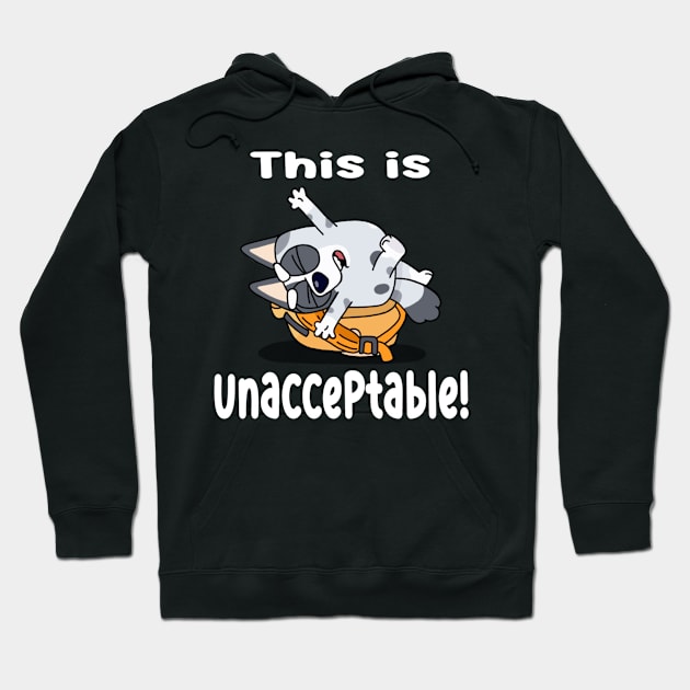 Unacceptable Hoodie by Iluminater